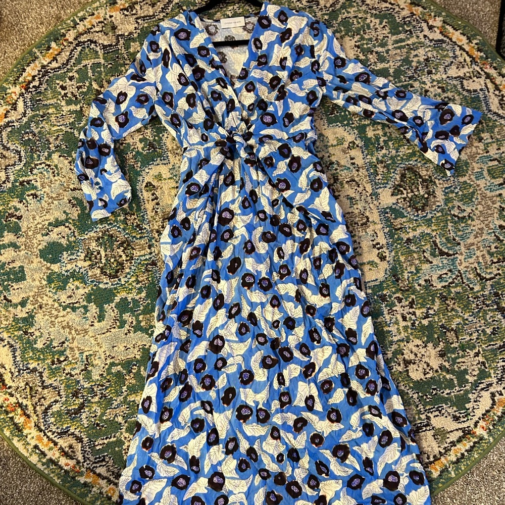 Christian Wijiants | long v flowy dress | Sz 42